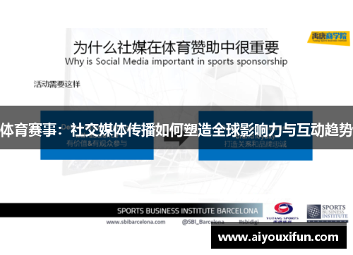 体育赛事：社交媒体传播如何塑造全球影响力与互动趋势